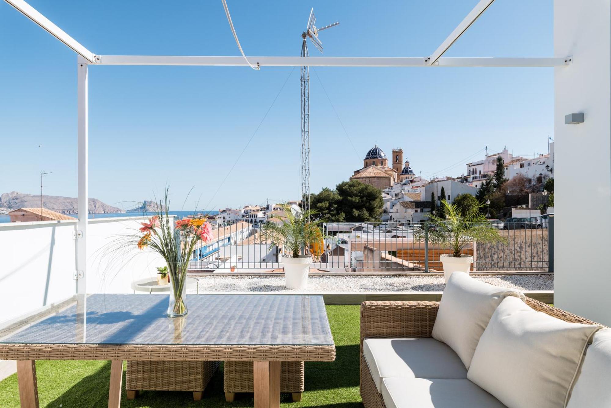 Atico Vistas Al Mar, Terraza, Piscina Y Parking By Vero Altea Eksteriør bilde