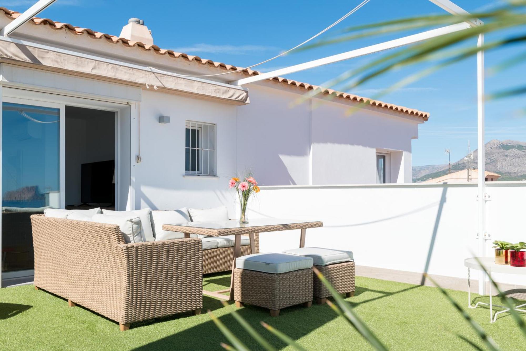 Atico Vistas Al Mar, Terraza, Piscina Y Parking By Vero Altea Eksteriør bilde